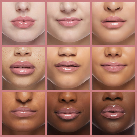 L'Oreal Paris Infallible Pro Gloss Plump Lip Gloss with Hyaluronic Acid, Long Lasting Plumping Shine, Lips Look Instantly Fuller and More Plump, Flush, 0.21 fl. oz.