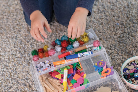 Creativity Street Peel & Stick Wiggle Eyes Assorted Sizes, Painted, 60-Piece (343807)