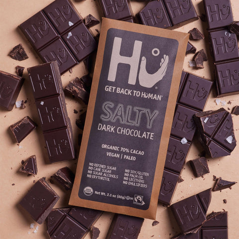 Hu Salty Dark Chocolate Bar, 2.1 Ounce Bar, 1 Count