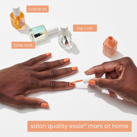 essie Vegan Nail Polish, Limited Edition Valentine's Day 2022 Collection, Neutral Red, Respond with a Kiss 0.46 Ounce