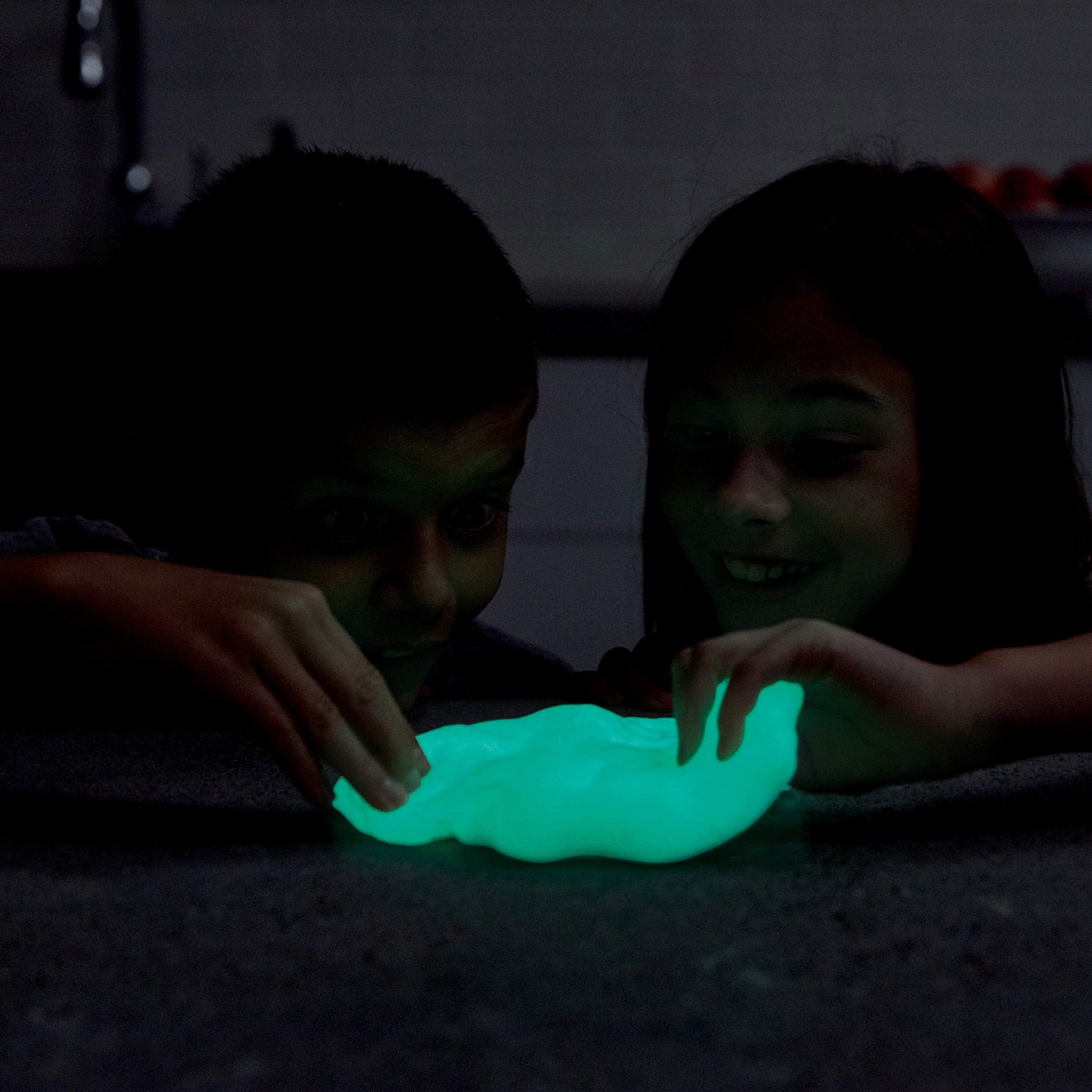 Elmer's Glow in the Dark Liquid Glue, Great for Making Slime, Washable, Assorted Colors, 5 Ounces Each