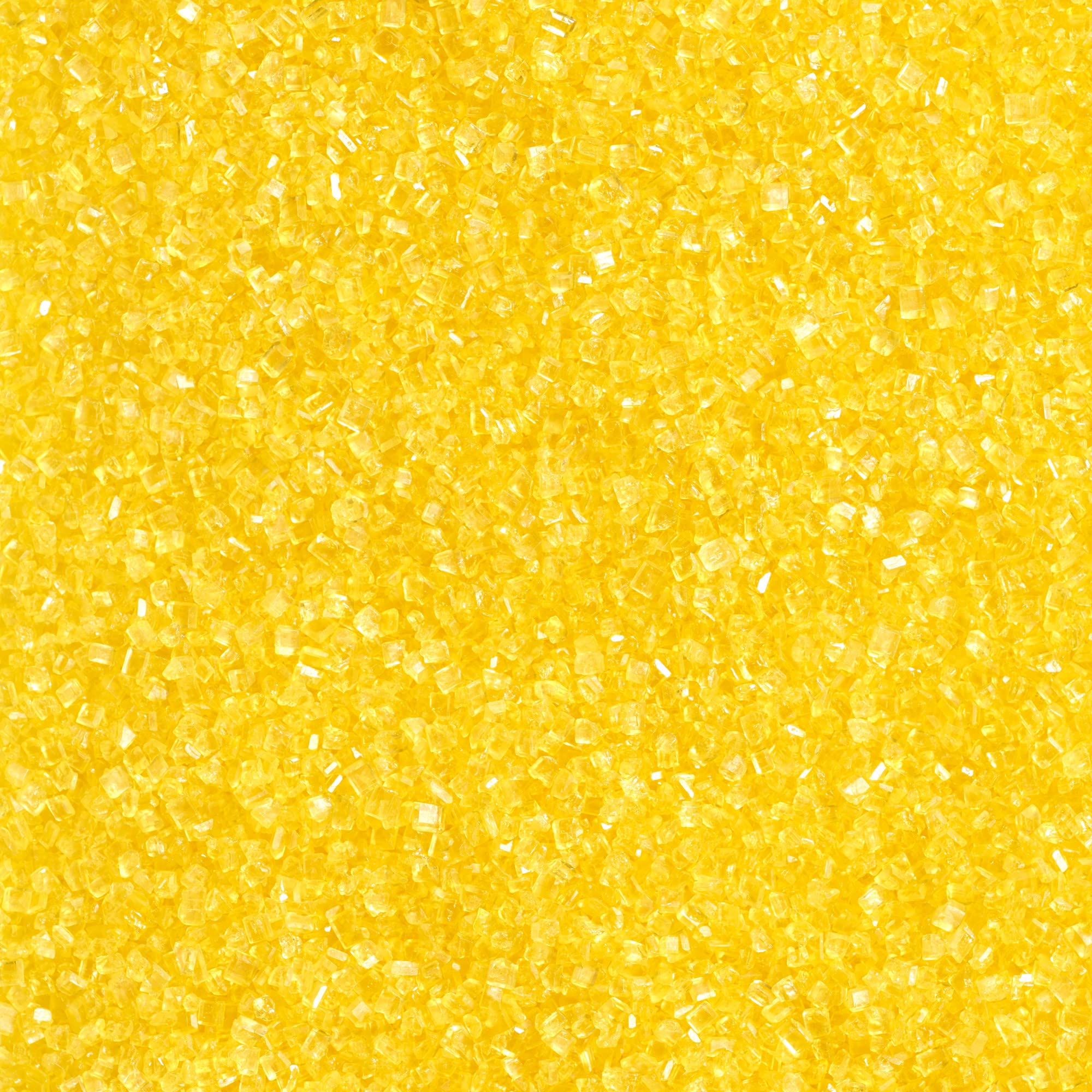 DecoPac Sanding Sugar, Yellow Edible Sugar Sprinkles, Edible Sanding Sugar in Handheld Container, Sugar Sprinkle Mix For Celebration Cakes, Cupcakes, Cookies, 33oz - Yellow