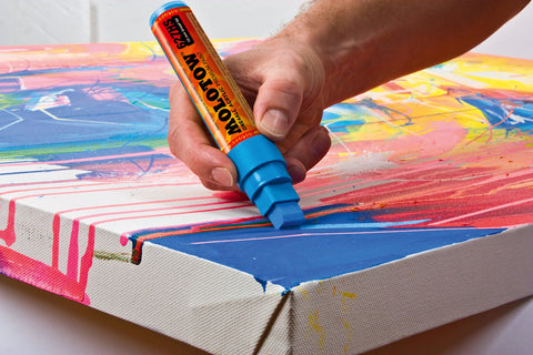 MOLOTOW ONE4ALL Acrylic Paint Marker, 4mm, Petrol, 1 Each (227.219)