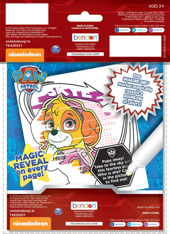 Nickelodeon PAW Patrol Imagine Ink Coloring Book 6-Pack Party Supplies 30223-TG Bendon