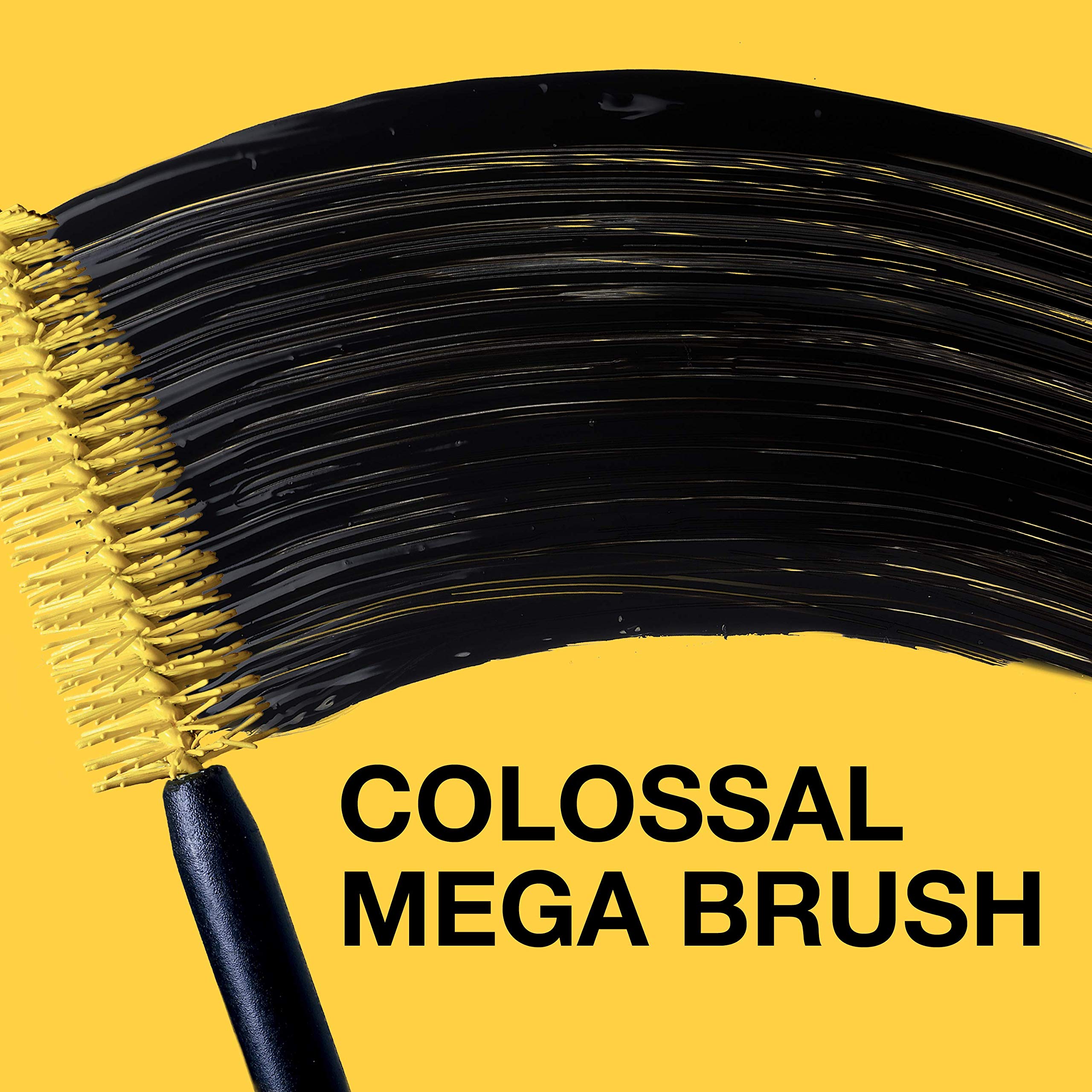 Maybelline Volum' Express Colossal Washable Mascara Makeup, Classic Black Mascara, 1 Count