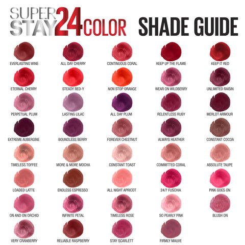 Maybelline New York SuperStay 24 2-Step Liquid Lipstick Makeup, Steady Red-Y, 1 kit
