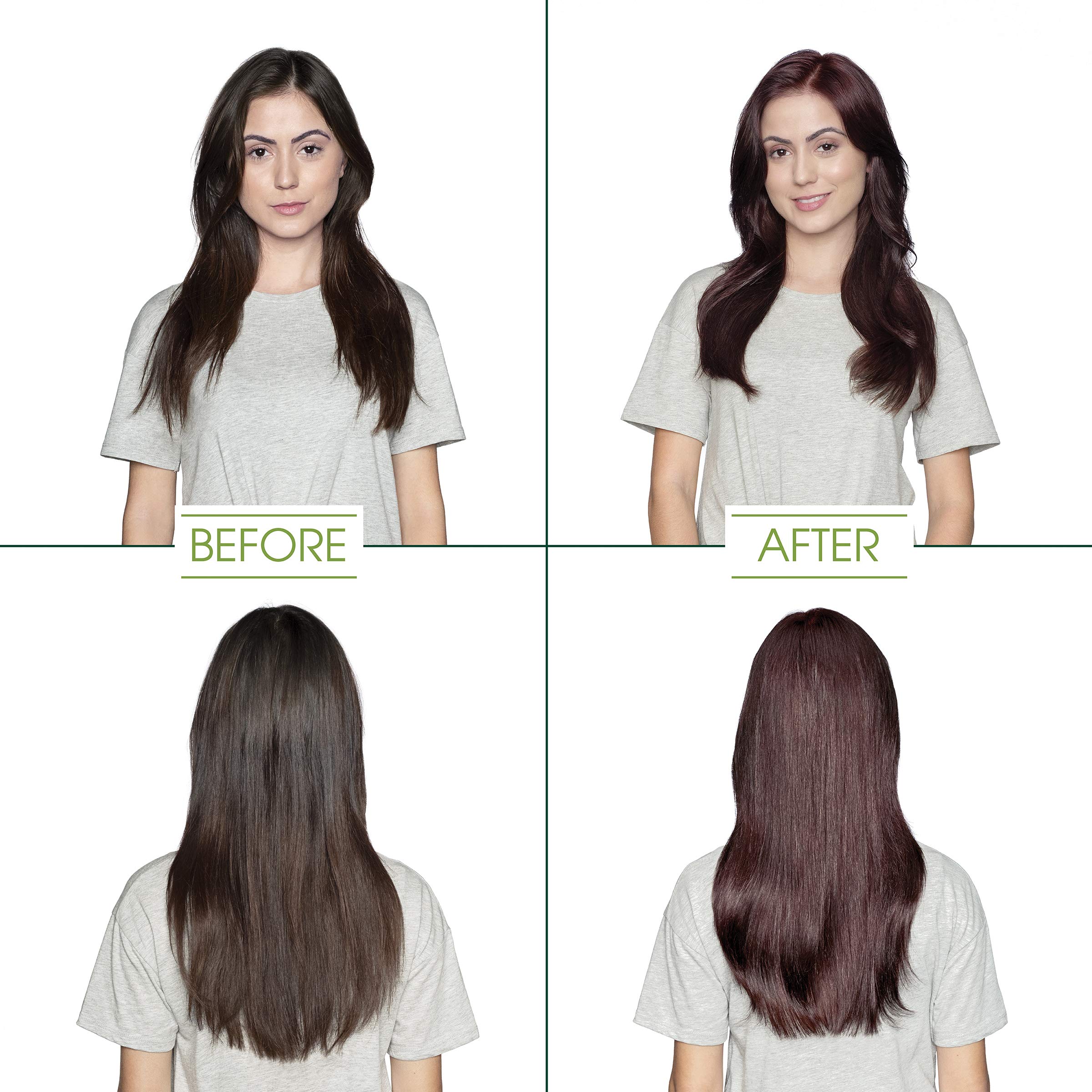 Garnier Nutrisse Nourishing Hair Color Creme, 20 Soft Black (Black Tea) (Packaging May Vary)