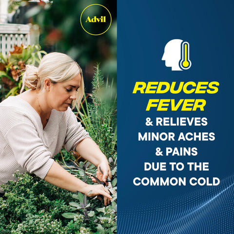 Advil Pain Reliever and Fever Reducer, Pain Relief Medicine with Ibuprofen 200mg for Headache, Backache, Menstrual Pain and Joint Pain Relief - 300 Coated Tablets