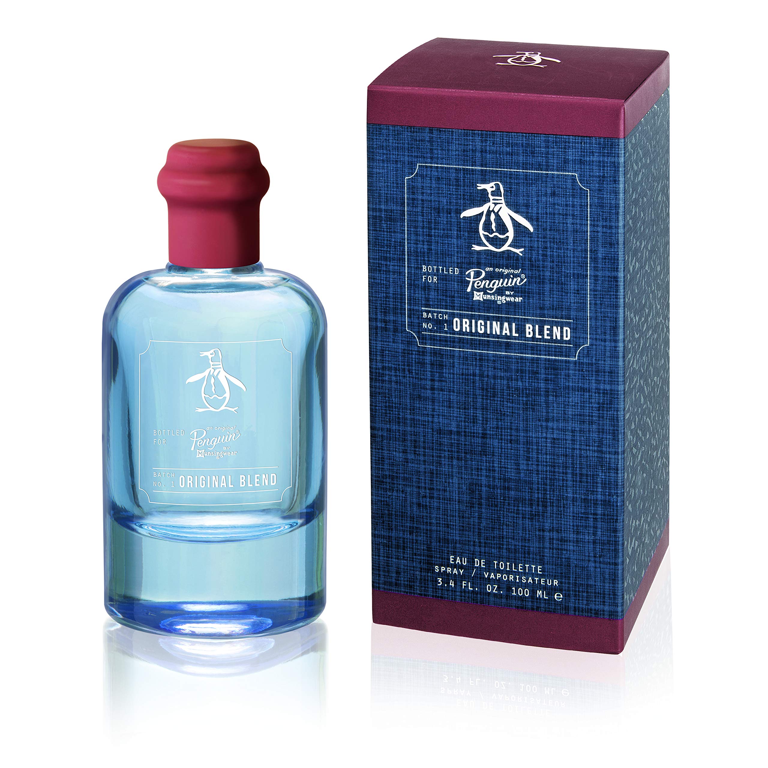 Original Penguin Original Blend Eau De Toilette for Men - Mens Cologne, Long Lasting Perfume, EDT, Fragrance with Notes of Bergamot, Lime & Musk - 3.4 fl oz (100 mL)