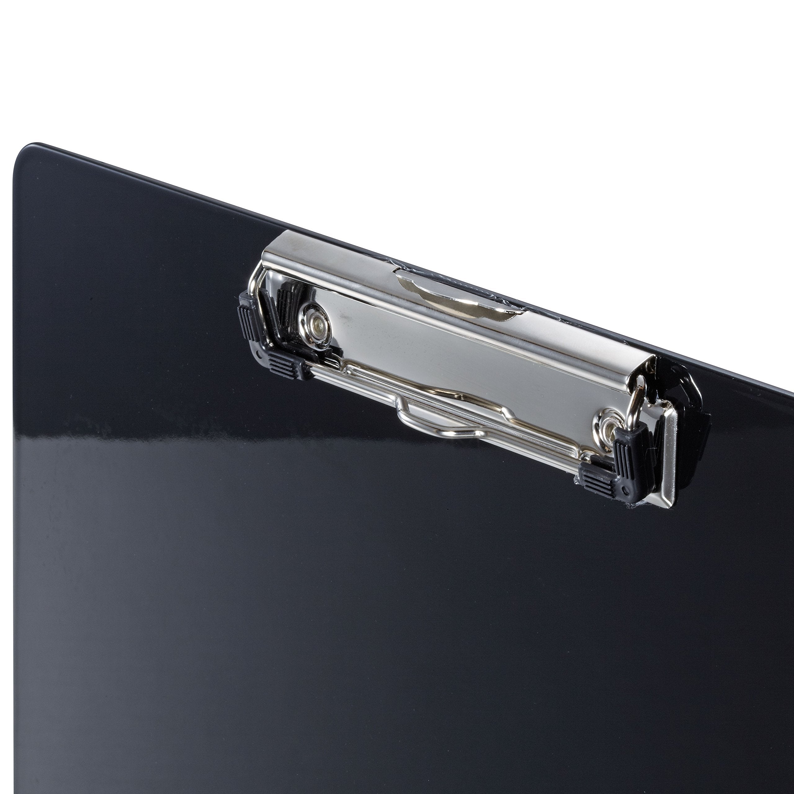 Officemate Recycled Landscape Plastic Clipboard, Black (83050)