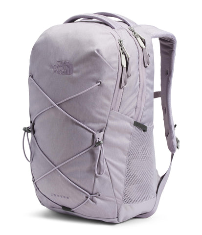 The North Face Women's Jester Everyday Laptop Backpack - Commuter Travel Bag, Laptop Sleeve, Water-Repellent, Minimal Grey Dark Heather/Minimal Grey-NPF, One Size