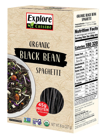Explore Cuisine Organic Black Bean Spaghetti, 8 Oz