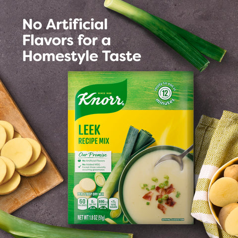 Knorr Soup Mix and Recipe Mix Leek For Soups, Sauces and Simple Meals No Artificial Flavors 1.8 oz