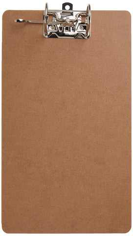 Officemate Recycled Wood Clipboards, Arch Lever Clip, 1 Pack Clipboard, Letter Size (9 x 15.5 Inches), Brown (83120)