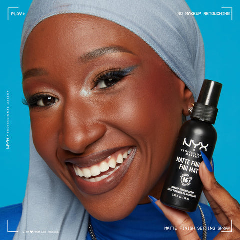 NYX PROFESSIONAL MAKEUP Makeup Setting Spray - Matte Finish, Long-Lasting Face Mist for up to 16HR Wear, Vegan Formula