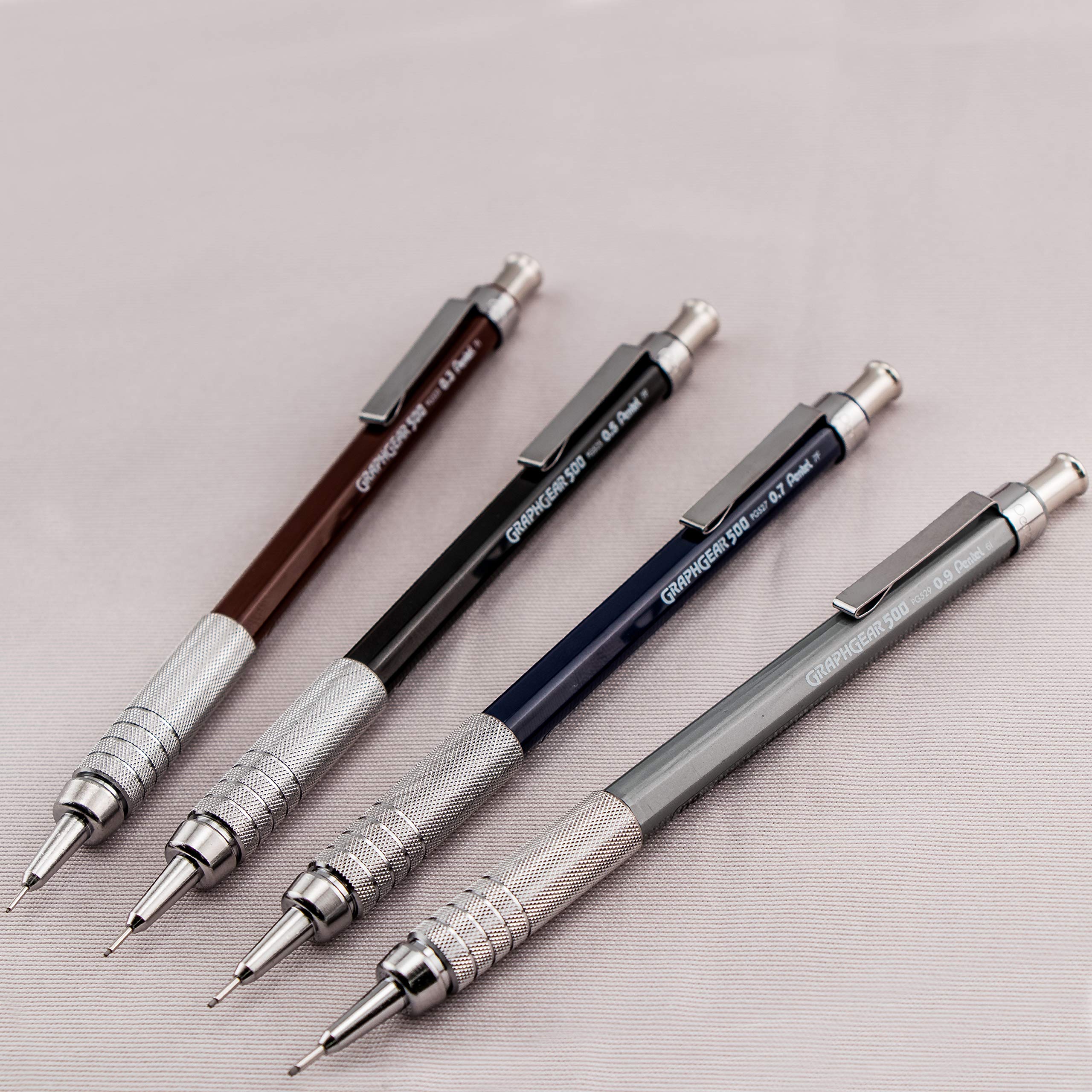 Pentel Graph Gear 500 Automatic Drafting Pencil, 0.7mm, Blue Barrel, 1 Pack (PG527BP)