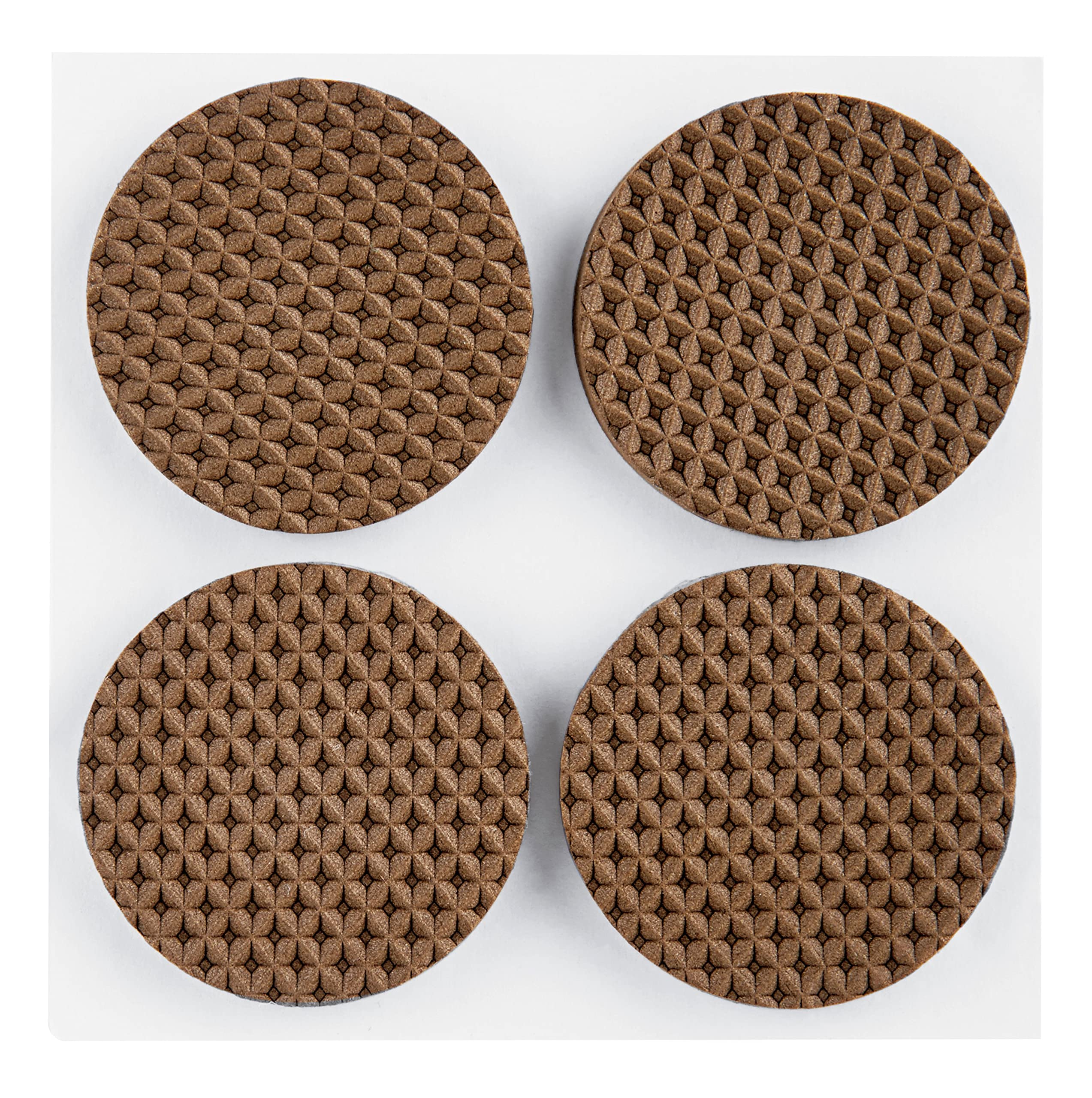 Scotch SP940 051141598079 Gripping Pads, 1.5', Brown, 8 Count