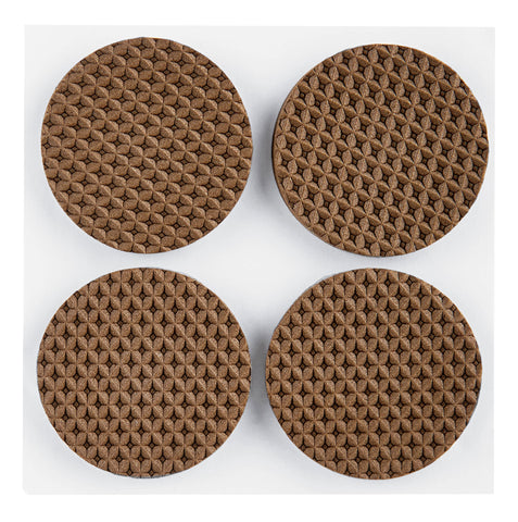 Scotch SP940 051141598079 Gripping Pads, 1.5', Brown, 8 Count