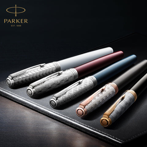 PARKER Sonnet Fountain Pen, Stainless Steel with Palladium Trim, Medium Nib (1931510)