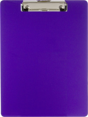 Officemate OIC Recycled Plastic Clipboard, Letter Size, Purple (83064)