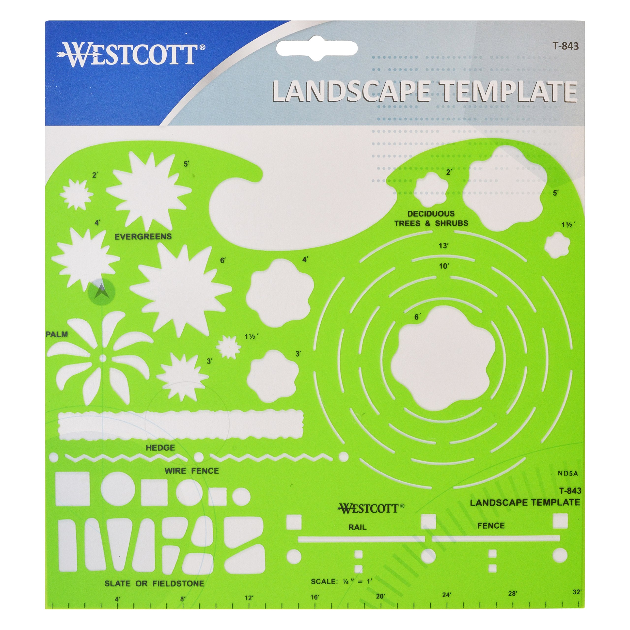 Westcott Landscape Template (T-843)