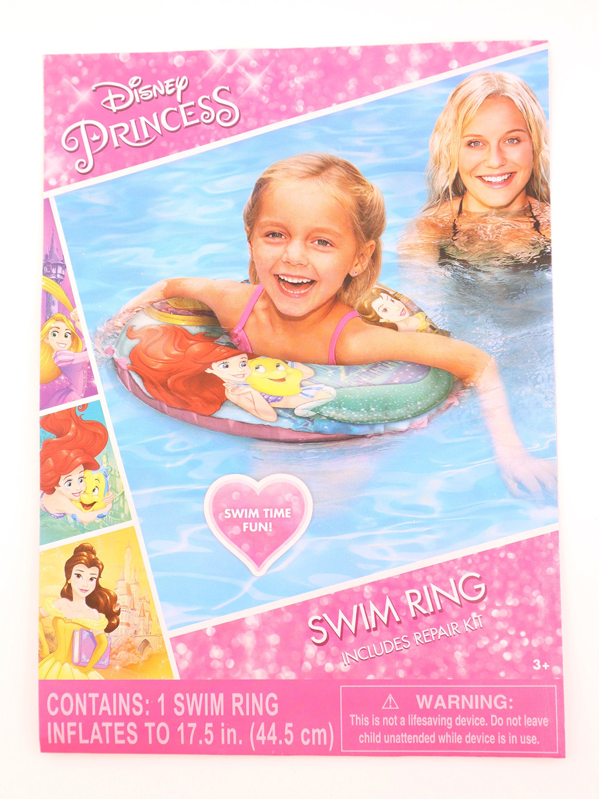 Disney Princess Inflatable Swimming pool 17.5" Swim Ring Toddler Girl 2 pack