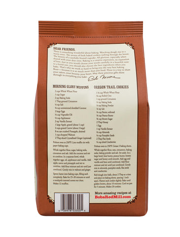 Bob's Red Mill Whole Wheat Flour, 5 Pound (Pack of 1)