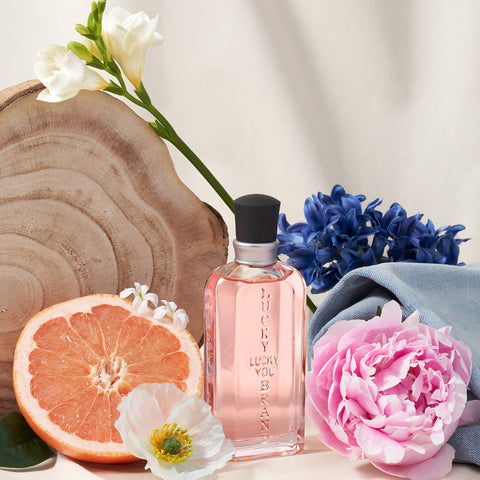 Lucky Brand Lucky You Perfume for Women, Eau De Toilette Day or Night Spray with Fresh Flower Citrus Scent, 3.4 fl oz