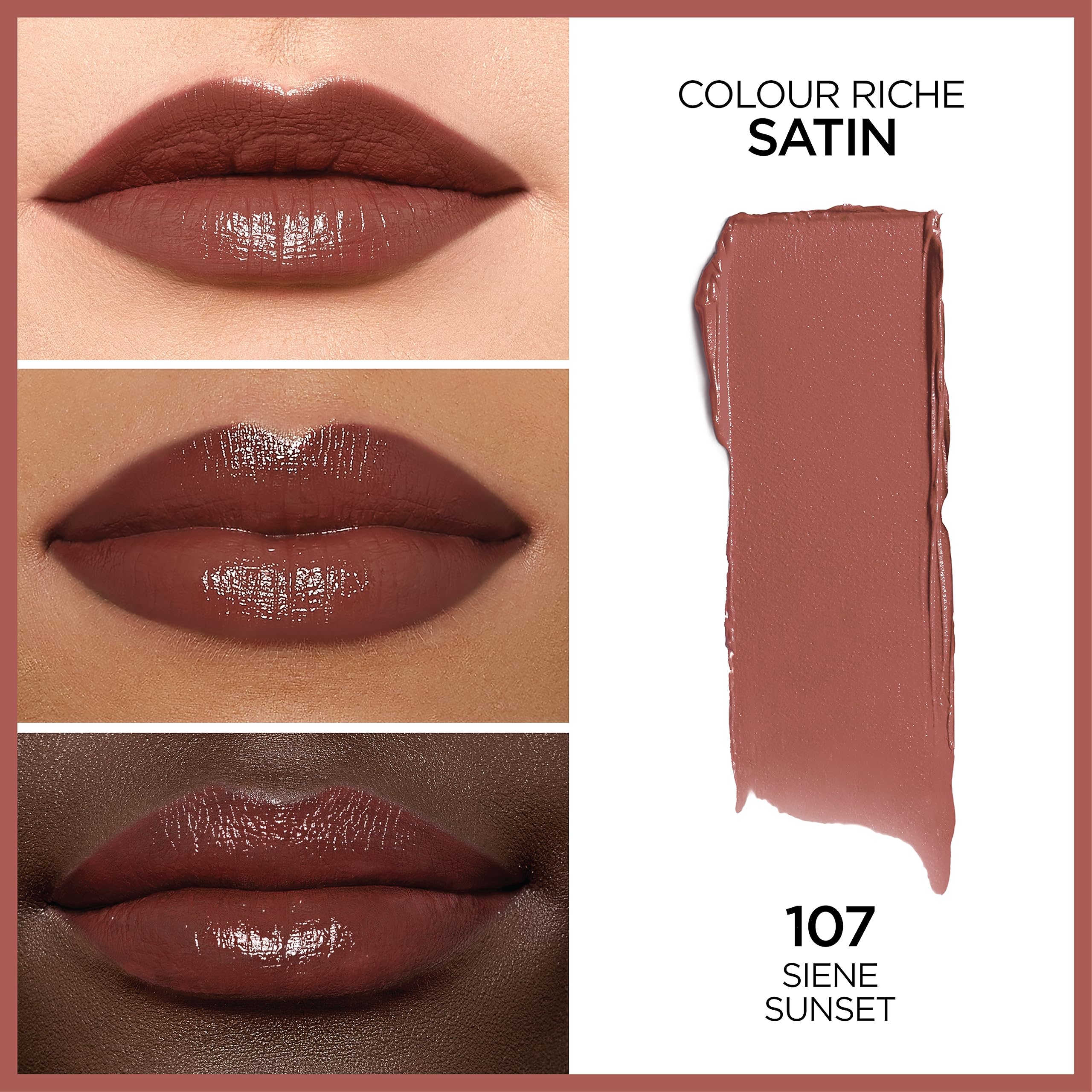 L'Oreal Paris Colour Riche Original Satin Lipstick 107 Seine Sunset