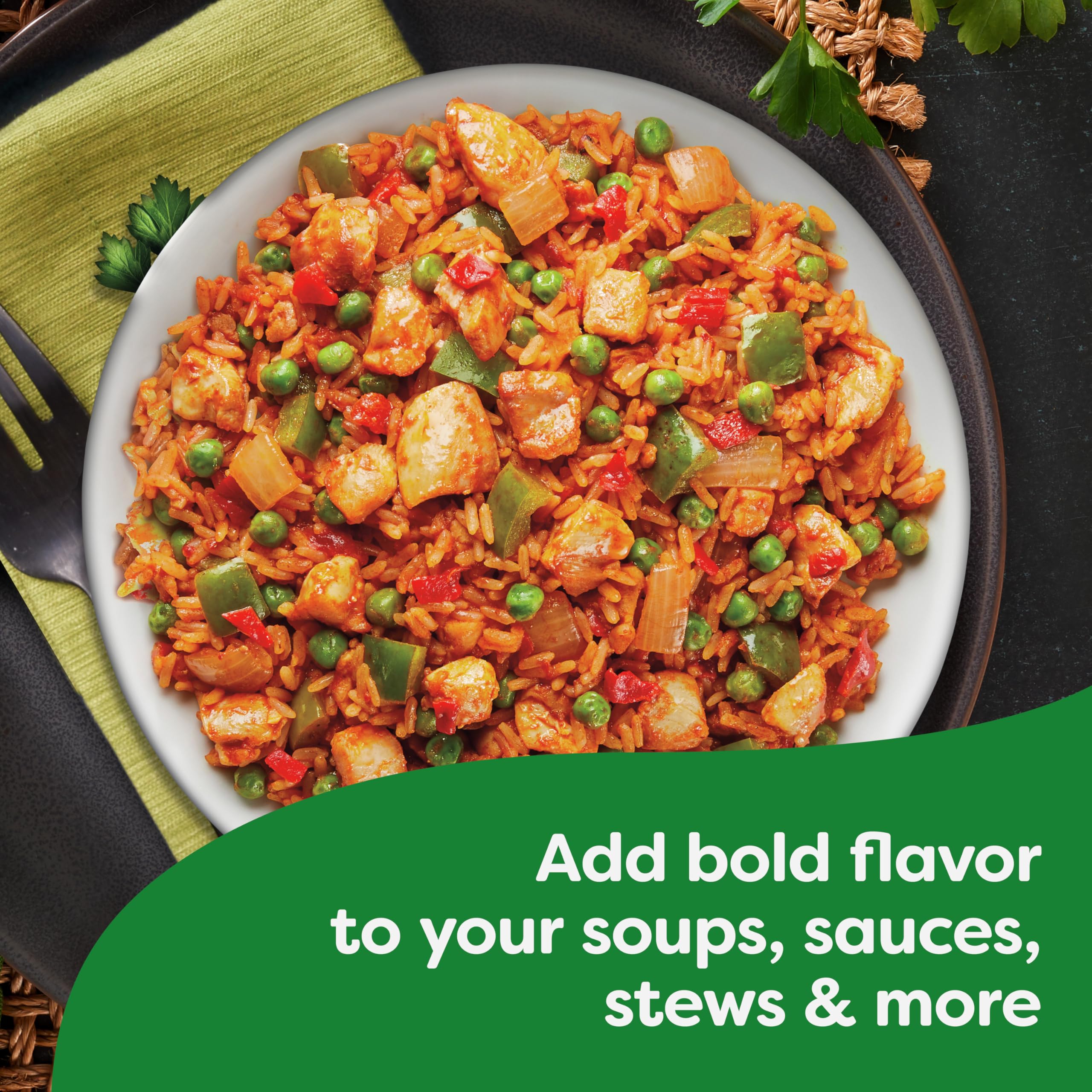 Knorr Bouillon Cubes 24 Count Tomato with Chicken Flavor For Sauces, Soups, and Stews Made With Real Vegetables and Spices 9.3 oz