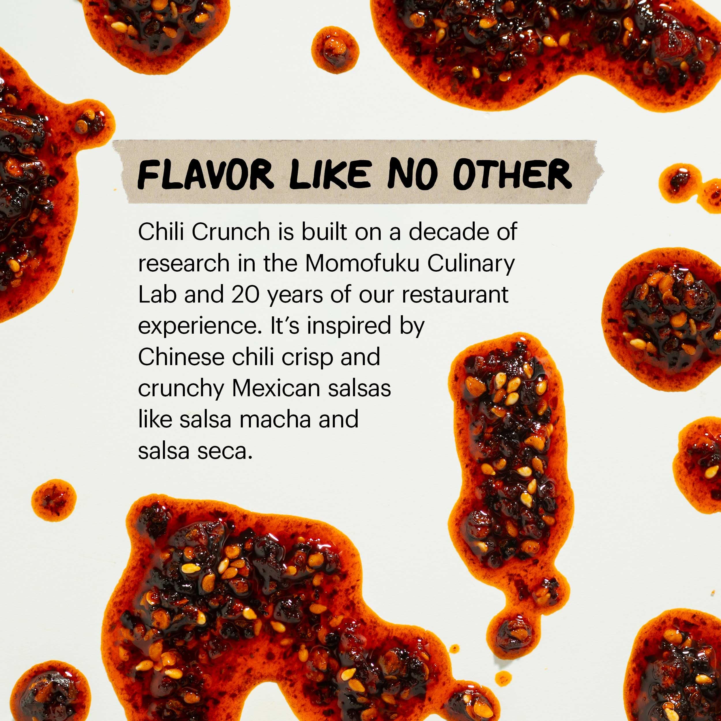 Momofuku Hot Honey Chili Crunch by David Chang 7.7 oz, Oil with Premium Wildflower Honey, Garlic and Shallots, Chili Crisp for Cooking, as Sauce or Topping