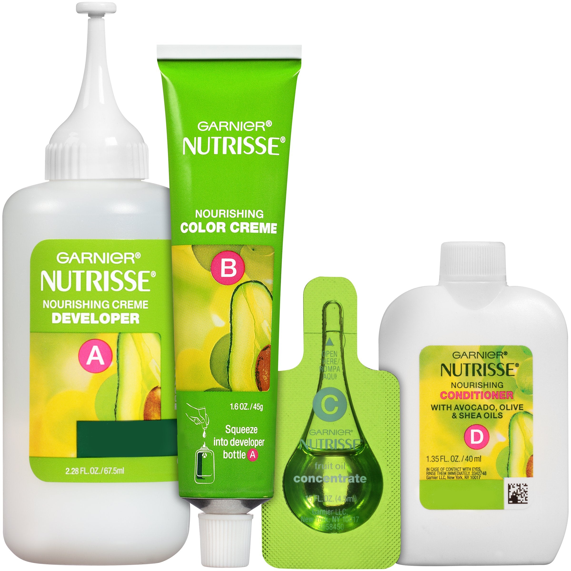 Garnier Nutrisse Nourishing Hair Color Creme, 80 Medium Natural Blonde (Butternut) (Packaging May Vary)
