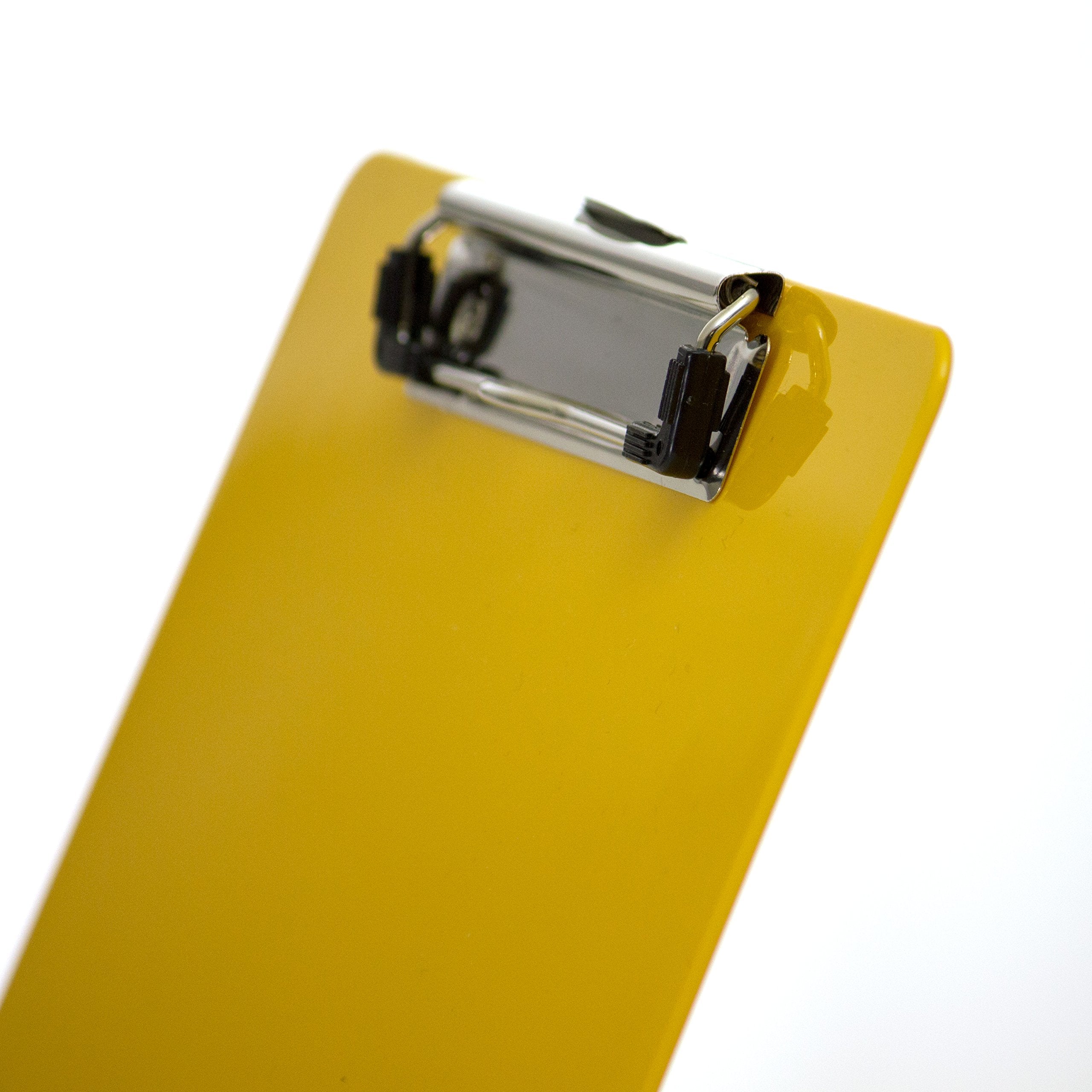 Officemate Recycled Plastic Clipboard, Letter Size, Yellow (83062)