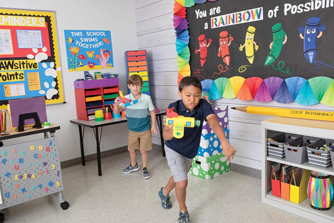 UCreate Primary Poster Board, 14" x 22", 5 Assorted Colors, Primary, 5 Sheets