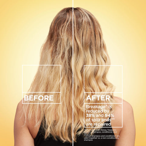 Garnier Whole Blends Honey Treasures Repairing Shampoo, for Dry, Damaged Hair, 3 Fl Oz (Travel Size), 1 Count (Packaging May Vary)