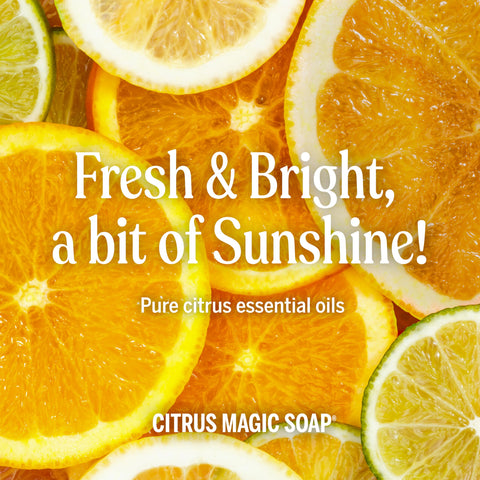 Dr. Bronner's Pure-Castile Magic Soap Liquid (Citrus, 32 Ounce - Made with Regenerative Organic Certified Oils, 18-in-1 Uses: Face, Body, Hair, Laundry, Pets and Dishes, Concentrated, Vegan, Non-GMO