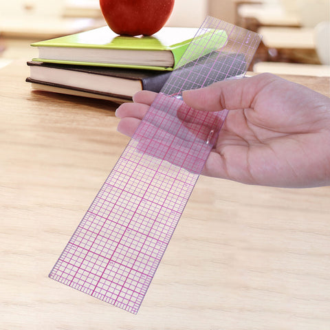 Westcott B-70 8ths Graph Beveled Ruler, 12 in