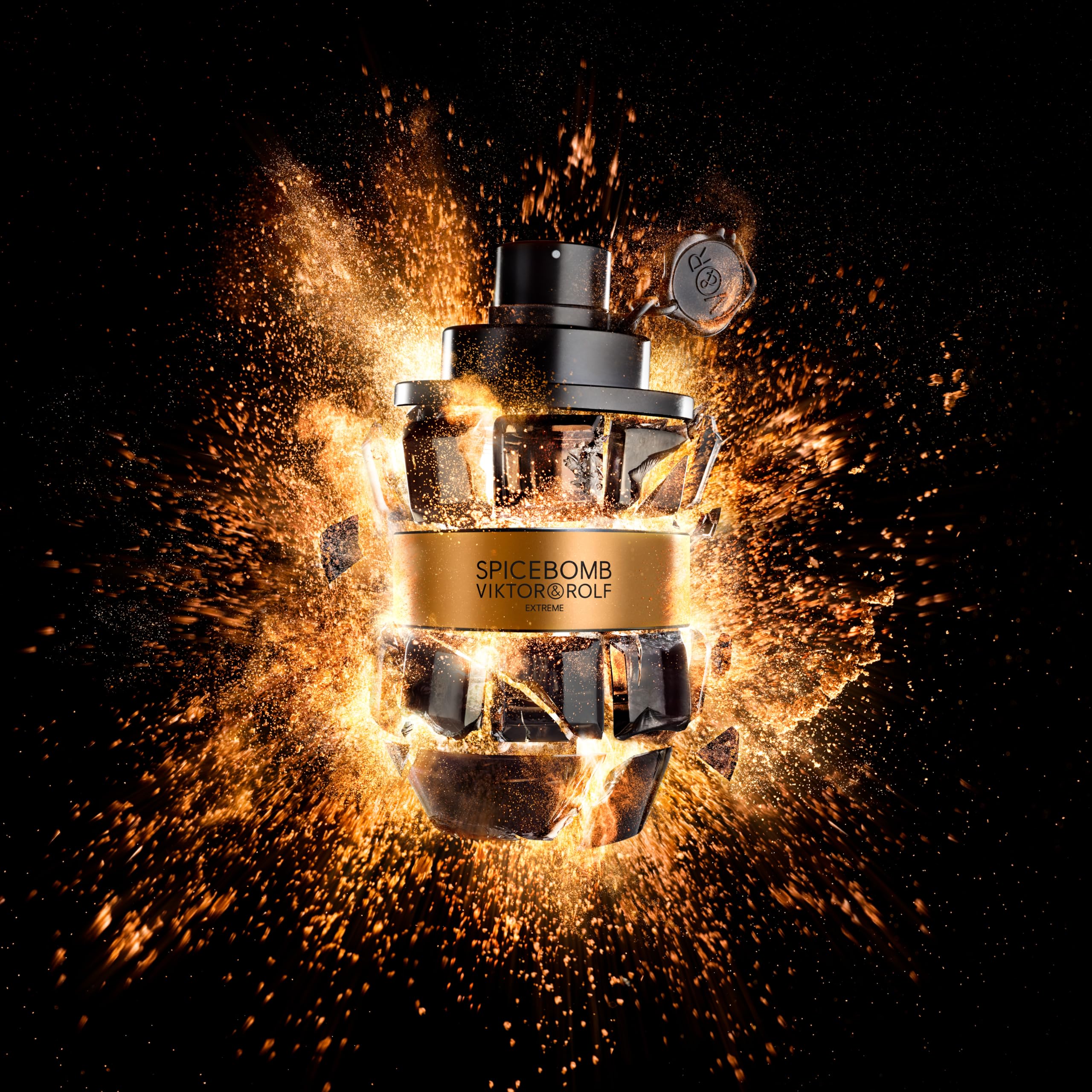 Viktor&Rolf - Spicebomb Extreme Eau de Parfum - Woody & Spicy - Cologne for Men - With Notes of Amber & Vanilla - 3 Fl Oz