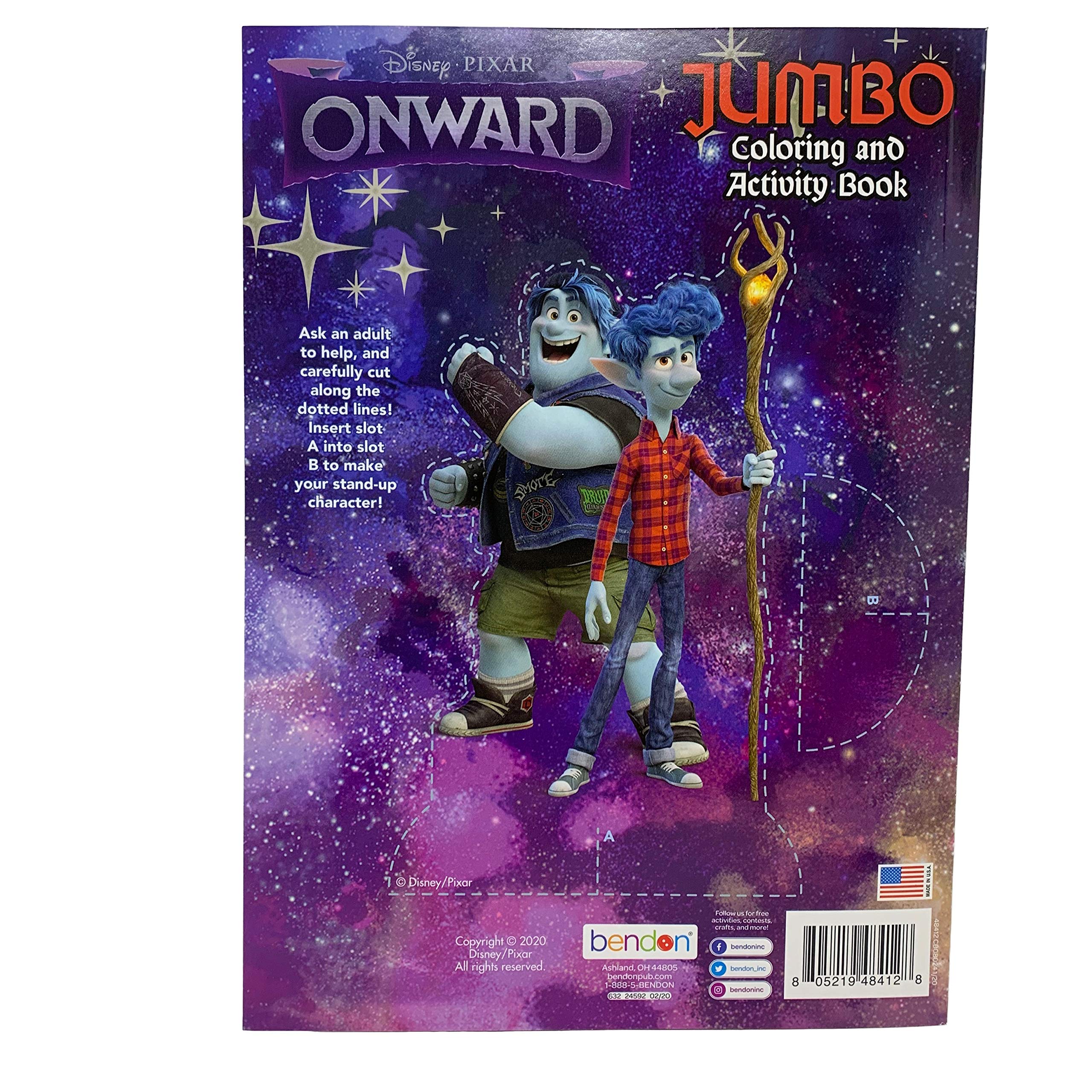Disney Onward 80pg Coloring Book -Assorted Style- 1 pc