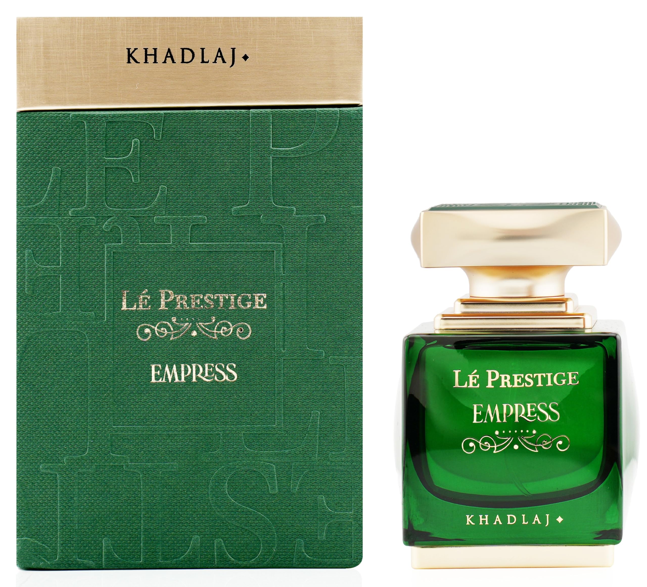 KHADLAJ PERFUMES Le Prestige Empress Eau De Parfum Spray for Women, 3.4 Ounce