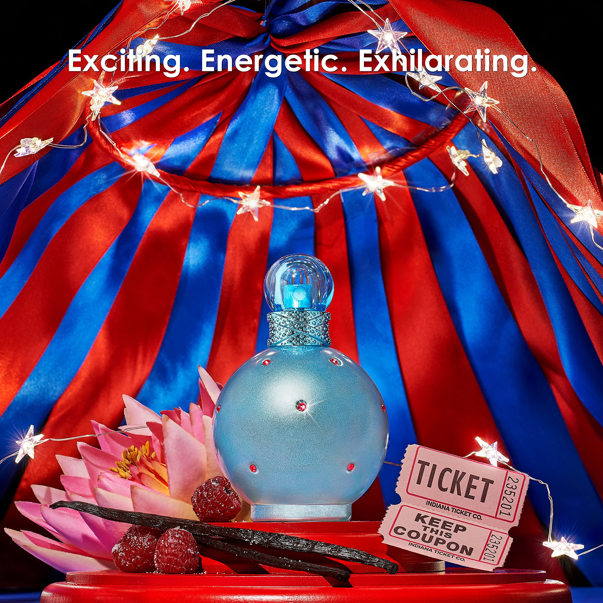 Britney Spears Women's Perfume, Circus Fantasy, Eau De Parfum EDP Spray, 3.3 Fl Oz