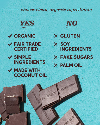 Alter Eco Mint Creme Truffle Thins, Chocolate Bar with Gooey Ganache Truffle Filling, Gluten-Free, Non-GMO Snacks, No Additives or Artificial Sweeteners, Fair Trade, Recyclable Packaging (1-Pack Mint Creme)