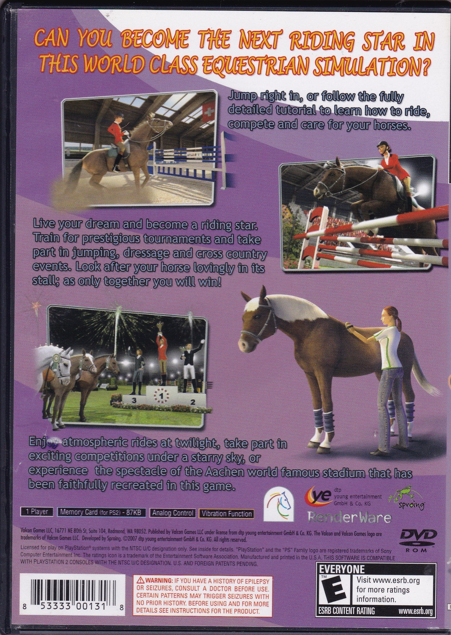 Riding Star - PlayStation 2